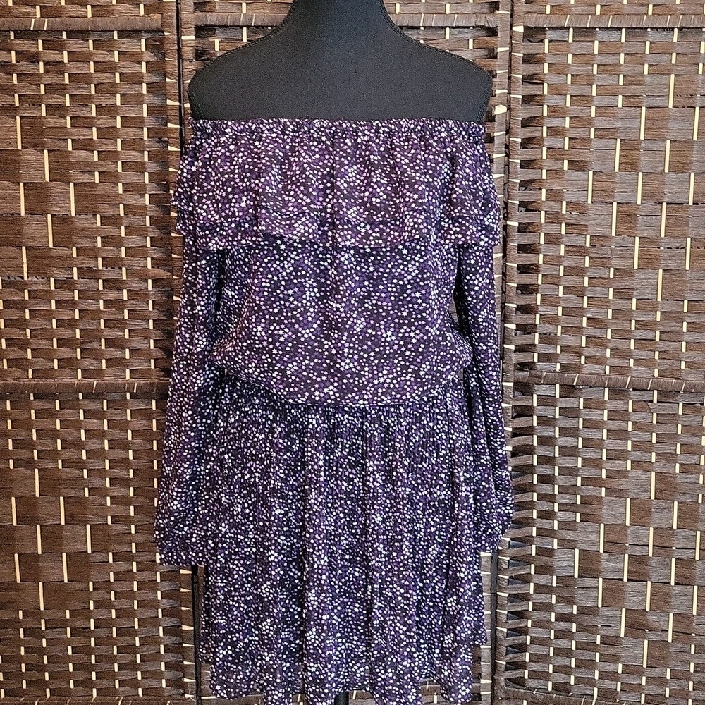 MICHAEL Michael Kors Black Dress with White Dots